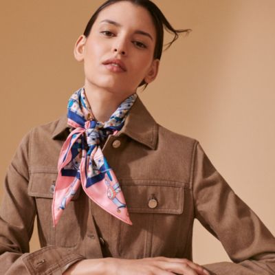 エルメス HERMES 美品 カレ70 シルク スカーフ コーラス ステラルム  