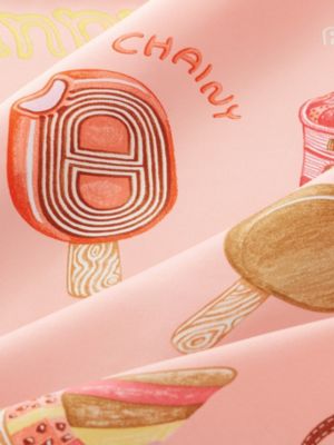 Funny Ice Cream scarf 70, View: Detail, detail, view 3 of 3