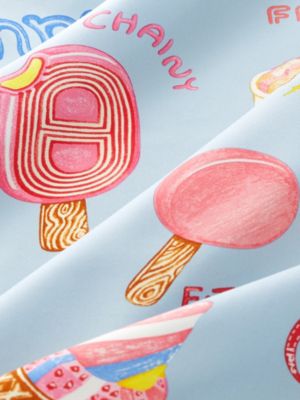 Funny Ice Cream scarf 70, View: Detail, detail, view 3 of 3