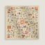 Carre Libre scarf 70, beige clair/orange/multicolore, We will notify you when this product is back in stock