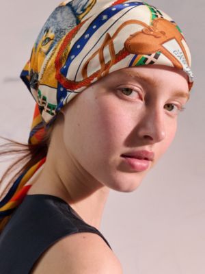 Jour de Casting scarf 70, View: Worn, worn, view 3 of 4