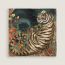 Tyger Tyger scarf 70, noir/beige/corail, no stock