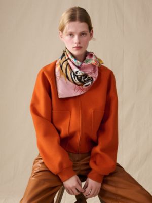 Tyger Tyger scarf 70, View: Worn, worn, view 2 of 3