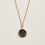 Medaille Mors a Jouets necklace, orfèvre jaune or/noir, We will notify you when this product is back in stock