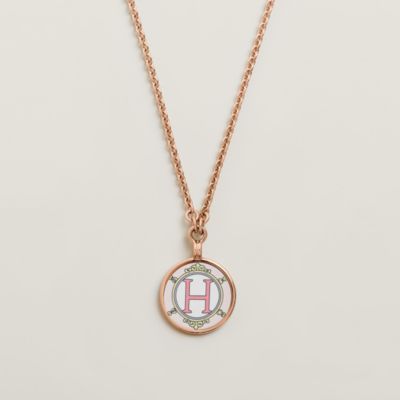 ◆HERMES◆Medaille Bijou Deux Cors necklace, small model Medaille Blason pendant, small model | Hermès Hong Kong SAR