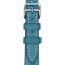 Heure H Mini model 21&nbsp;mm Single Tour Watch Strap, bleu jean