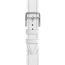 Heure H Mini model 21&nbsp;mm Single Tour Watch Strap, blanc