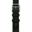 Heure H Mini model 21&nbsp;mm Single Tour Watch Strap, noir
