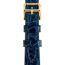 ストラップ 《Hウォッチ》 ミニモデル 21 mm シンプルトゥール, ブルー・サフィール