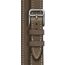 Cape Cod Small model 31&nbsp;mm Double Tour Watch Strap, étoupe