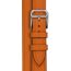 Cape Cod Small model 31&nbsp;mm Double Tour Watch Strap, orange