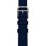 Heure H Small model 25&nbsp;mm Single Tour Watch Strap, navy