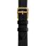 Heure H Small model 25&nbsp;mm Single Tour Watch Strap, noir