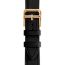 Heure H Small model 25&nbsp;mm Single Tour Watch Strap, noir
