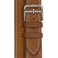 Cape Cod Large model 37&nbsp;mm Double Tour Watch Strap, naturel/fauve