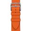 Cape Cod Large model 37&nbsp;mm Double Tour Watch Strap, orange