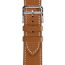Cape Cod Large model 37&nbsp;mm Single Tour Watch Strap, gold chestnut