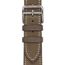 Heure H Medium model 30&nbsp;mm Double Tour Watch Strap, étoupe