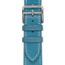 Heure H 미디엄 모델 30mm 싱글 투어 워치 스트랩, 블루 진