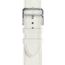 Heure H Medium model 30&nbsp;mm Single Tour Watch Strap, blanc