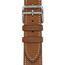 Heure H Medium model 30&nbsp;mm Single Tour Watch Strap, naturel/fauve