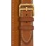 Heure H Medium model 30&nbsp;mm Double Tour Watch Strap, naturel/fauve