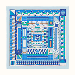 hermes geometric scarf