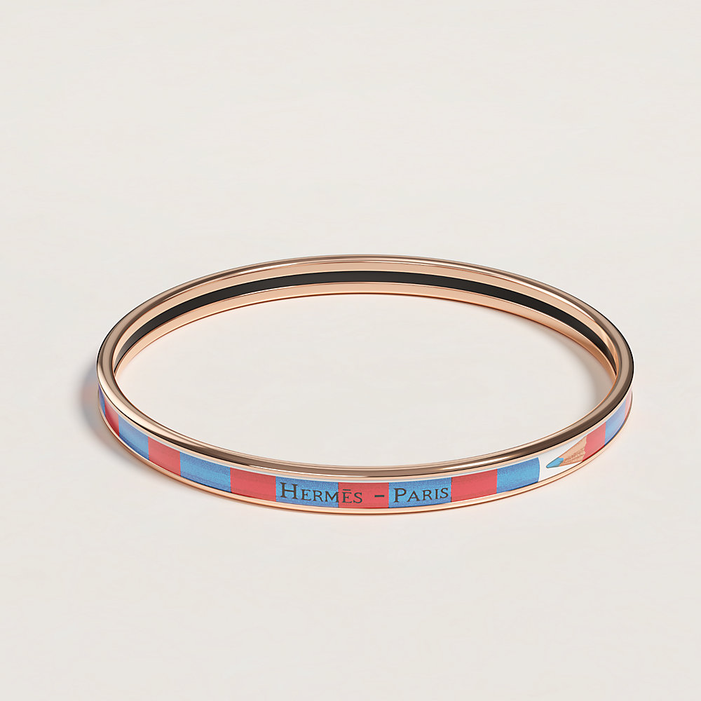 A Vos Crayons bangle - Blue | Hermès USA
