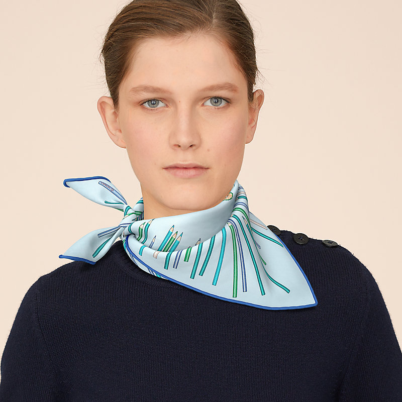 hermes scarf ways to wear