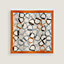 A Vos Etriers pocket square 45, View: Flat, flat, view 1 of 3
