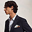 A Vos Etriers pocket square 45, View: Worn, worn, view 2 of 3