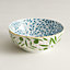 A Walk in the Garden salad bowl, View: front, front, view 1 of 2