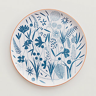 A Walk in the Garden tart platter | Hermès USA