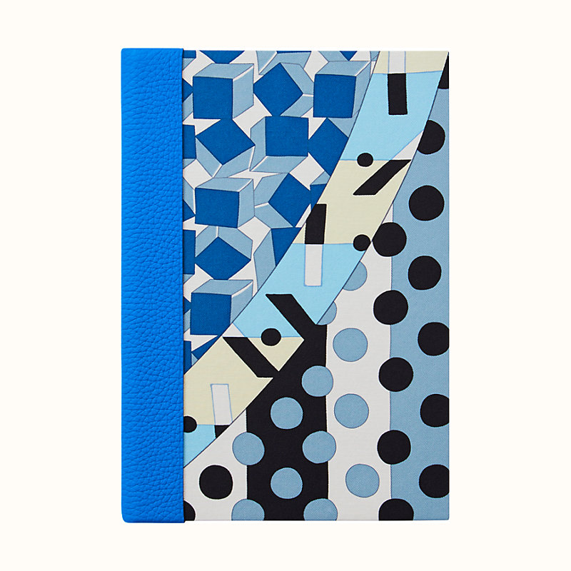 hermes silk notebook