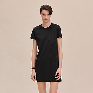洗練美を纏う HERMES Abito svasato tasca ricamata ワンピース abito-svasato-tasca-ricamata--