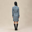 Abito Ispirazione Camicia stampa “Cahier du Colporteur”, Vista: Immagine prodotto indossato, worn, vista 3 su 7