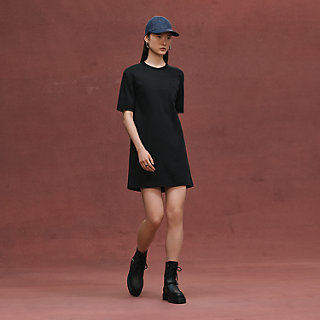 洗練美を纏う HERMES Abito svasato tasca ricamata ワンピース abito-svasato-tasca-ricamata--