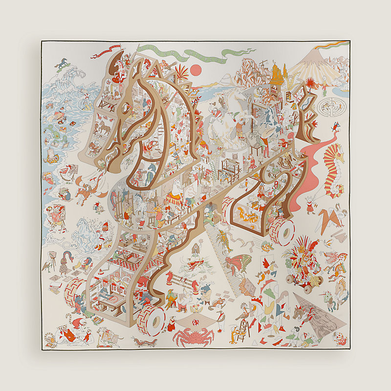Academia Hippica scarf 90