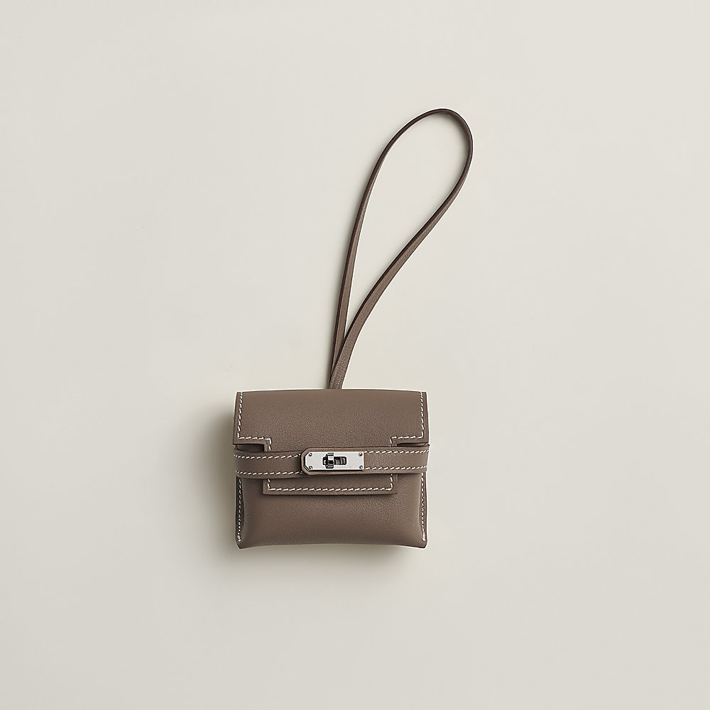 Accessoire Sac Paddock Hermès - Bandoulière En Cuir Marron, Neuf Sans étiquette