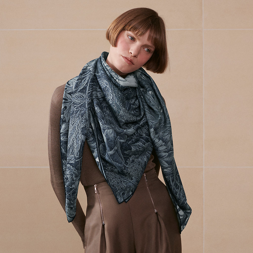 All'Orto Botanico di Palermo shawl 140 | Hermès Denmark