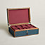 Amalthee Anchor Chain 17 watch and cufflink box, large model, View: front, front, view 3 of 6