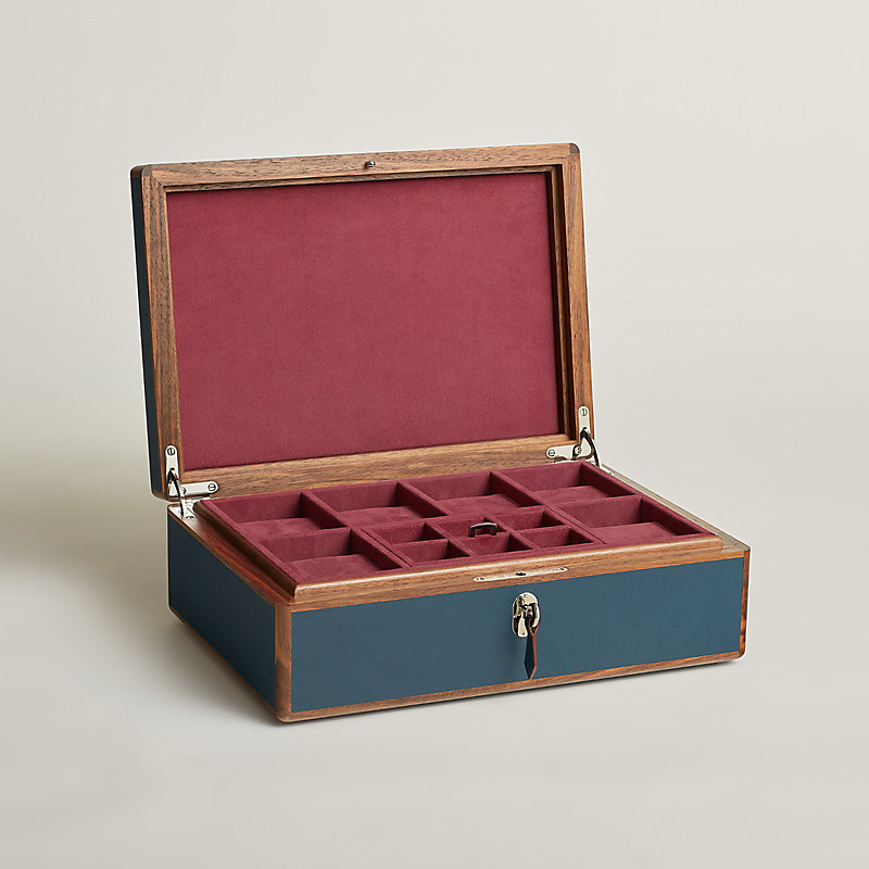 Amalthee Anchor Chain 17 watch and cufflink box, large model