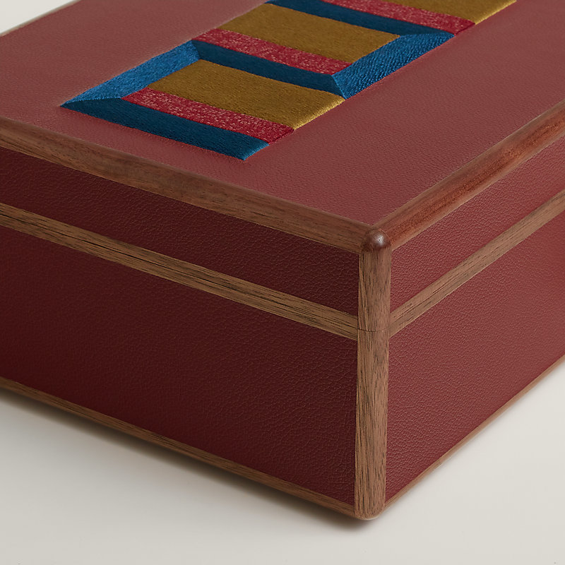 Amalthee Perspectives Indiennes watch box, large model