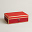 Amalthee tricolore watch box, large model, View: front, front, view 1 of 5