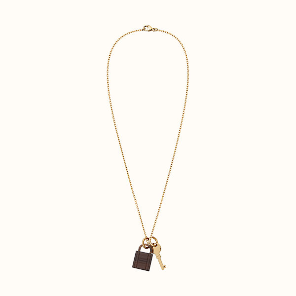 Amulette Padlock pendant, small model | Hermès USA