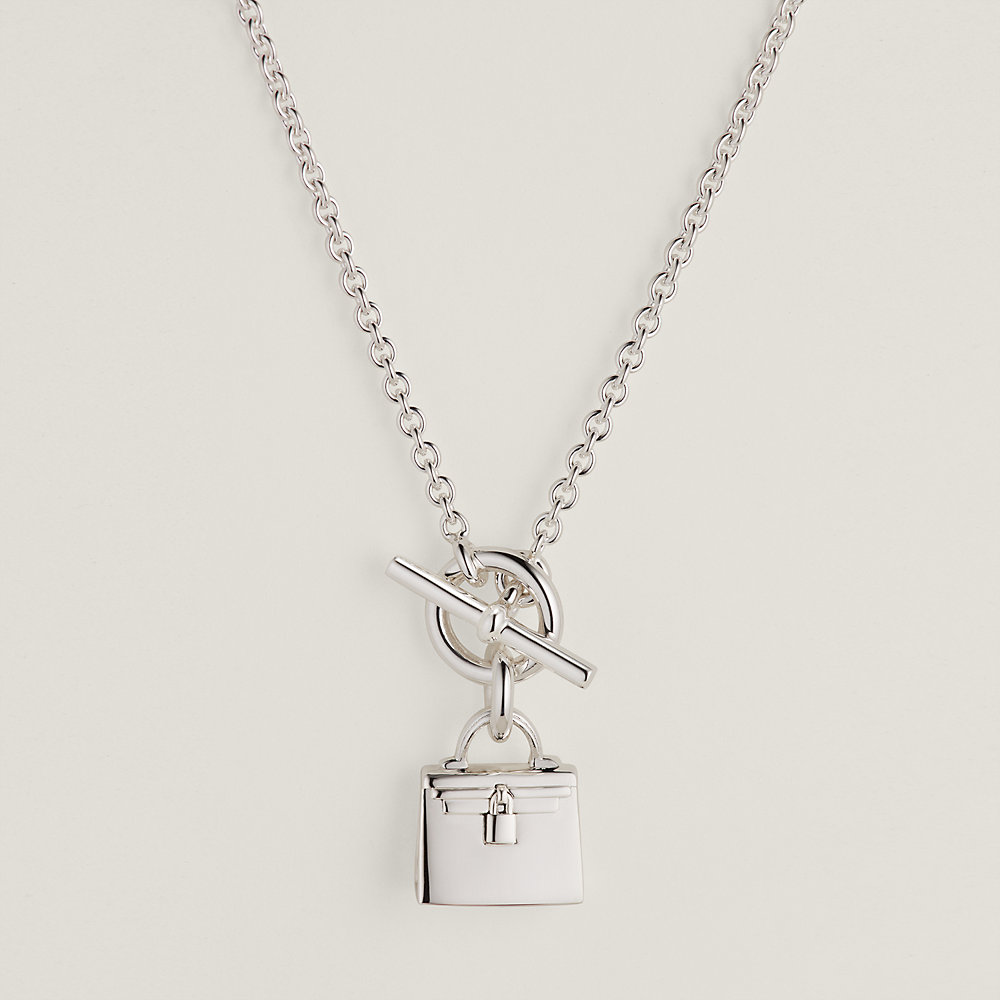 HERMES Chaine d'Ancre Women's Silver 925 Necklace