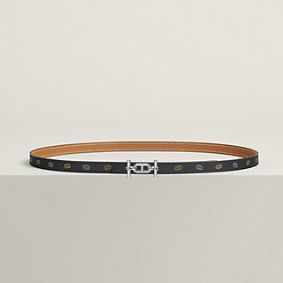 【Nata & Jaune Milton × S金具】HERMES Ancre ベルト Hermes Lucky 15 Reversible Nata/Jaune Milton Belt | The