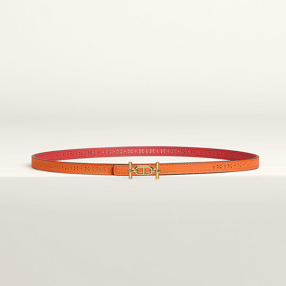 Ancre belt buckle & Reversible leather strap 13 mm | Hermès USA