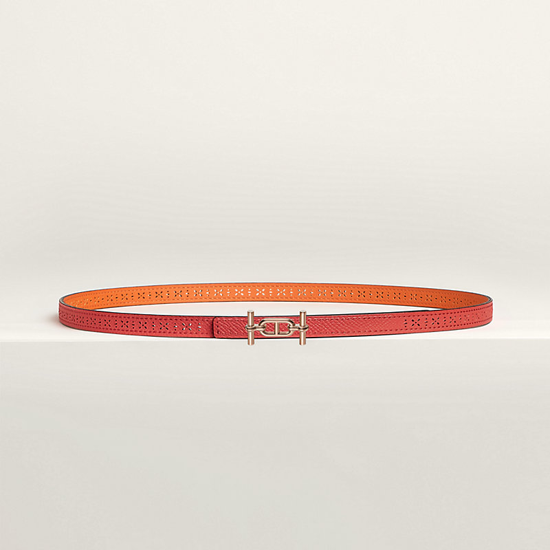 Ancre belt buckle & Reversible leather strap 13 mm | Hermès USA