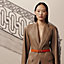 View: Worn, Ancre belt buckle & Reversible leather strap 32 mm